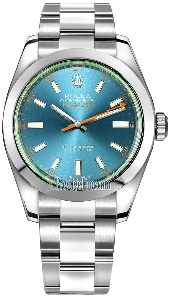 Rolex Milgauss 40mm 116400gv Blue Rolex Milgauss 40mm 116400gv Blue -Omega Shop 116400gv Blue