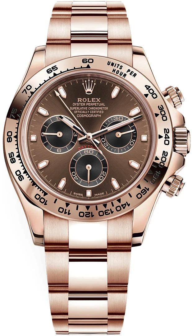 Rolex Cosmograph Daytona Everose Gold 116505 Chocolate Black Index Rolex Cosmograph Daytona Everose Gold 116505 Chocolate Black Index -Omega Shop 116505 Chocolate Black
