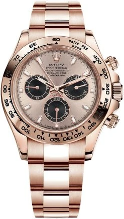 Rolex Cosmograph Daytona Everose Gold 116505 Sundust Black Index