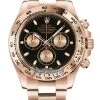 Rolex Cosmograph Daytona Everose Gold 116505 Black And Pink Index -Omega Shop 116505 Black Pink Oyster