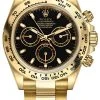 Rolex Cosmograph Daytona Yellow Gold 116508 Black Index Oyster -Omega Shop 116508 Black Index Oyster
