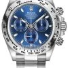Rolex Cosmograph Daytona White Gold 116509 Blue Index Oyster