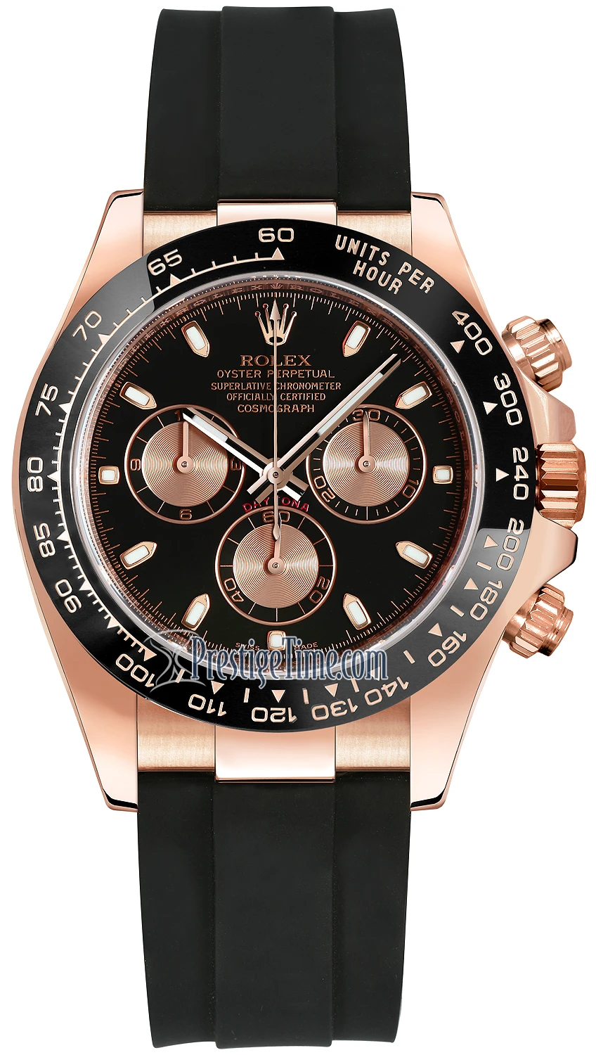 Rolex Cosmograph Daytona Everose Gold 116515LN Black and Pink Oysterflex Rolex Cosmograph Daytona Everose Gold 116515LN Black And Pink Oysterflex -Omega Shop 116515LN 20blackandpink