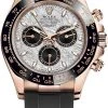 Rolex Cosmograph Daytona Everose Gold 116515LN Meteorite Black Oysterflex