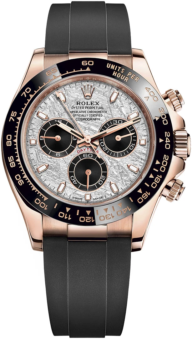 Rolex Cosmograph Daytona Everose Gold 116515LN Meteorite Black Oysterflex Rolex Cosmograph Daytona Everose Gold 116515LN Meteorite Black Oysterflex -Omega Shop 116515LN Meteorite Black