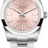 Rolex Oyster Perpetual 34mm 124200 Pink 1 Rolex Oyster Perpetual 34mm 124200 Pink -Omega Shop 124200 Pink