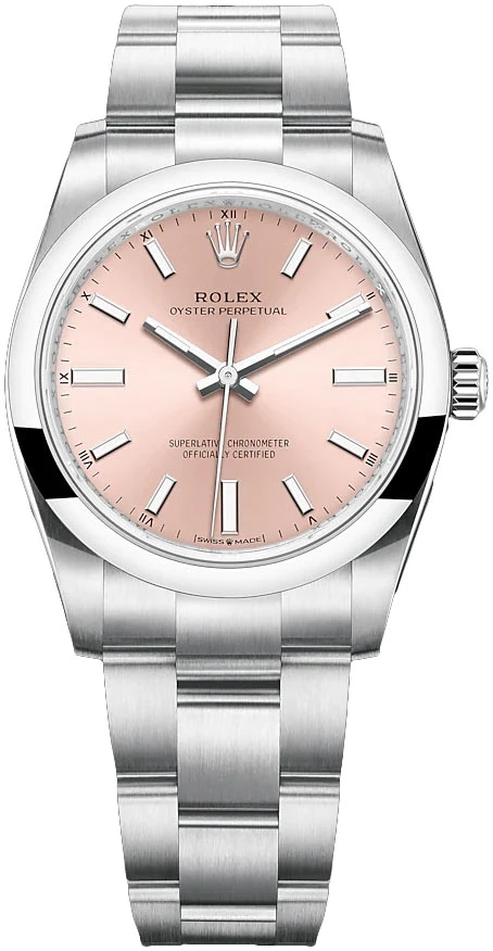 Rolex Oyster Perpetual 34mm 124200 Pink Rolex Oyster Perpetual 34mm 124200 Pink -Omega Shop 124200 Pink
