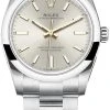 Rolex Oyster Perpetual 34mm 124200 Silver 2 Rolex Oyster Perpetual 34mm 124200 Silver -Omega Shop 124200 Silver