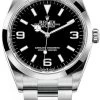 Rolex Explorer 36mm 124270 Black -Omega Shop 124270 Black