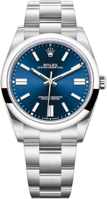 Rolex Oyster Perpetual 41mm 124300 Blue Rolex Oyster Perpetual 41mm 124300 Blue -Omega Shop 124300 Blue