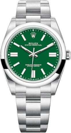 Rolex Oyster Perpetual 41mm 124300 Green