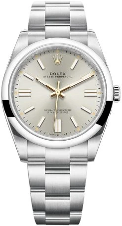 Rolex Oyster Perpetual 41mm 124300 Silver