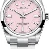 Rolex Oyster Perpetual 36mm 126000 Candy Pink -Omega Shop 126000 Rolex Oyster Perpetual 36 Candy Pink Dial