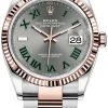 Rolex Datejust 36mm Stainless Steel And Rose Gold 126231 Slate Roman Oyster 1 Rolex Datejust 36mm Stainless Steel And Rose Gold 126231 Slate Roman Oyster -Omega Shop 126231 Slate Roman Oyster Wimbledon