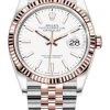 Rolex Datejust 36mm Stainless Steel And Rose Gold 126231 White Index Jubilee -Omega Shop 126231 White Index Jubilee