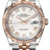 Rolex Datejust 36mm Stainless Steel And Rose Gold 126231 White Roman Jubilee -Omega Shop 126231 White Roman Jubilee new