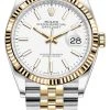 Rolex Datejust 36mm Stainless Steel And Yellow Gold 126233 White Index Jubilee -Omega Shop 126233 White Index Jubilee