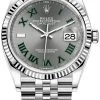 Rolex Datejust 36mm Stainless Steel 126234 Slate Roman Jubilee