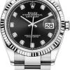 Rolex Datejust 36mm Stainless Steel 126234 Black Diamond Oyster
