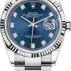 Rolex Datejust 36mm Stainless Steel 126234 Blue Diamond Oyster