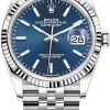 Rolex Datejust 36mm Stainless Steel 126234 Blue Index Jubilee -Omega Shop 126234 Blue Index Jubilee