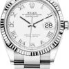 Rolex Datejust 36mm Stainless Steel 126234 White Roman Oyster -Omega Shop 126234 White Roman Oyster