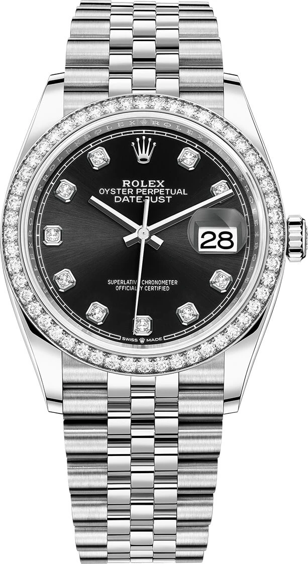 Rolex Datejust 36mm Stainless Steel 126284rbr Black Diamond Jubilee Rolex Datejust 36mm Stainless Steel 126284rbr Black Diamond Jubilee -Omega Shop 126284rbr Black Diamond Jubilee