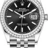 Rolex Datejust 36mm Stainless Steel 126284rbr Black Index Jubilee 2 Rolex Datejust 36mm Stainless Steel 126284rbr Black Index Jubilee -Omega Shop 126284rbr Black Index Jubilee