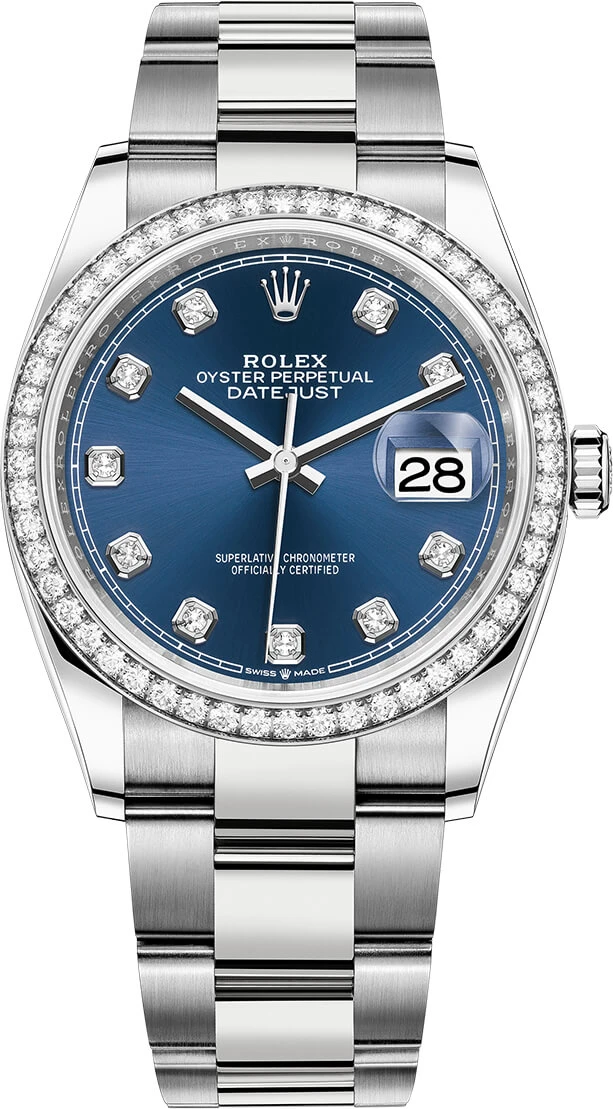 Rolex Datejust 36mm Stainless Steel 126284rbr Blue Diamond Oyster Rolex Datejust 36mm Stainless Steel 126284rbr Blue Diamond Oyster -Omega Shop 126284rbr Blue Diamond Oyster