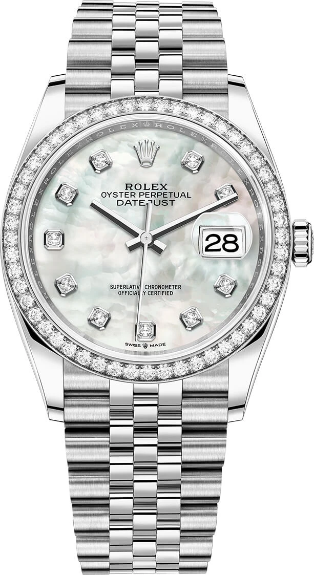 Rolex Datejust 36mm Stainless Steel 126284rbr White MOP Diamond Jubilee Rolex Datejust 36mm Stainless Steel 126284rbr White MOP Diamond Jubilee -Omega Shop 126284rbr White MOP Diamond Jubilee