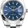 Rolex Datejust 41mm Stainless Steel 126300 Blue Index Oyster -Omega Shop 126300 Blue Index Oyster