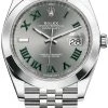 Rolex Datejust 41mm Stainless Steel 126300 Slate Roman Jubilee -Omega Shop 126300 Slate Roman Jubilee Wimbledon