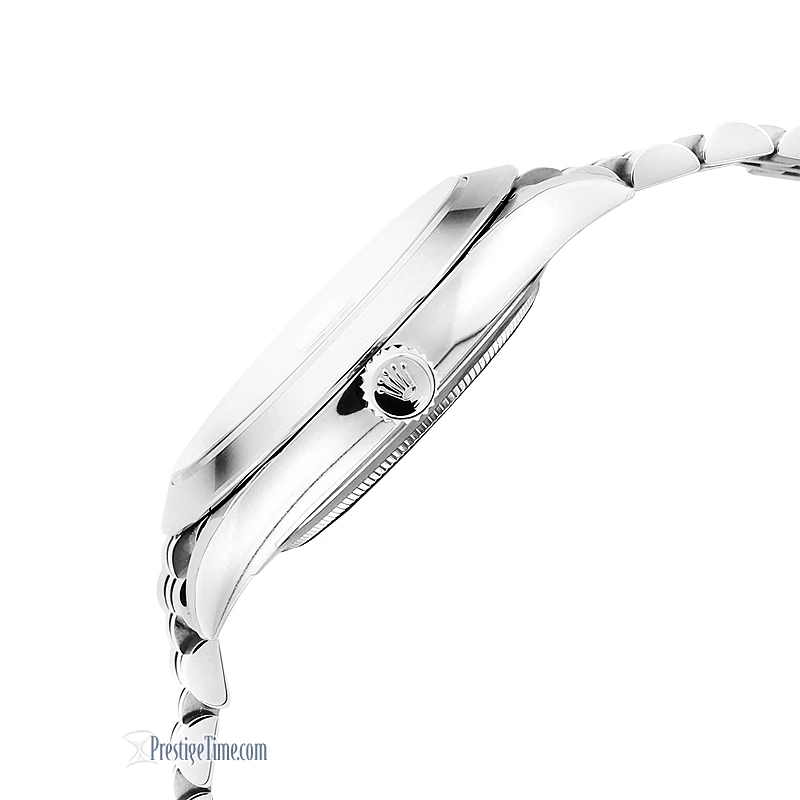 Rolex Datejust 41mm Stainless Steel 126300 White Index Jubilee Rolex Datejust 41mm Stainless Steel 126300 White Index Jubilee -Omega Shop 126300 jubilee side 5