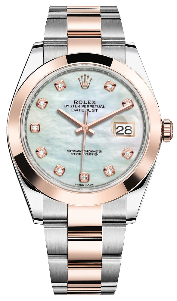 Rolex Datejust 41mm Steel and Everose Gold 126301 MOP Diamond Oyster Rolex Datejust 41mm Steel And Everose Gold 126301 MOP Diamond Oyster -Omega Shop 126301 MOP Diamond Oyster
