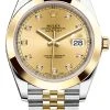 Rolex Datejust 41mm Steel And Yellow Gold 126303 Champagne Diamond Jubilee -Omega Shop 126303 Champagne Diamond Jubilee
