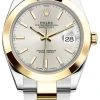 Rolex Datejust 41mm Steel And Yellow Gold 126303 Silver Index Oyster -Omega Shop 126303 Silver Index Oyster