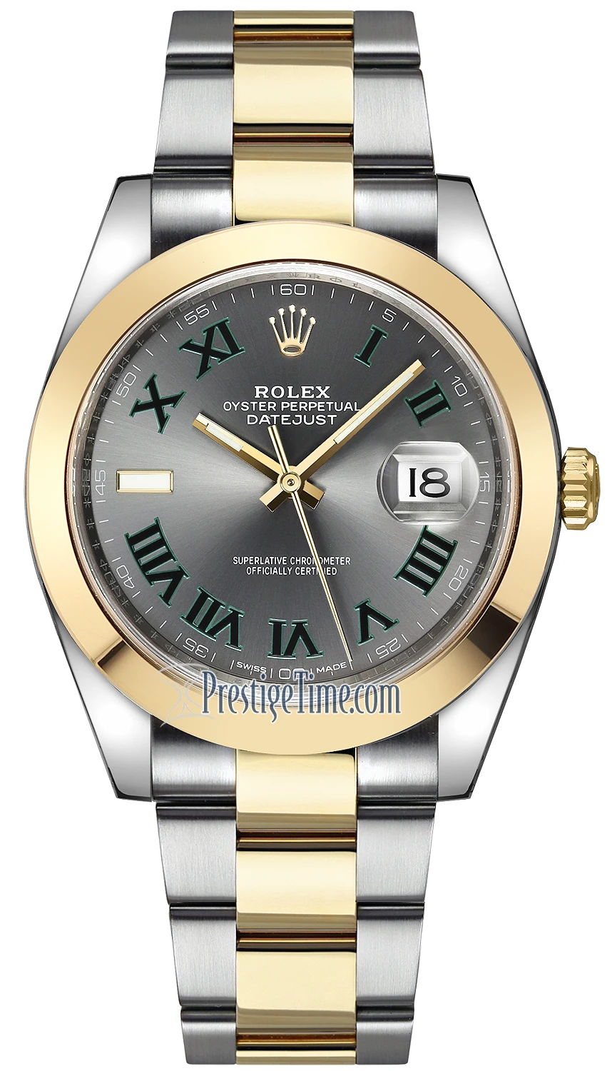 Rolex Datejust 41mm Steel and Yellow Gold 126303 Slate Roman Oyster Rolex Datejust 41mm Steel And Yellow Gold 126303 Slate Roman Oyster -Omega Shop 126303 Slate Roman Oyster new