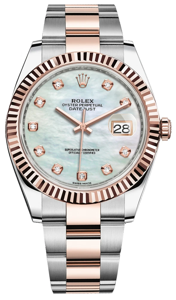 Rolex Datejust 41mm Steel and Everose Gold 126331 MOP Diamond Oyster Rolex Datejust 41mm Steel And Everose Gold 126331 MOP Diamond Oyster -Omega Shop 126331 MOP Diamond Oyster