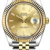 Rolex Datejust 41mm Steel And Yellow Gold 126333 Champagne Index Jubilee -Omega Shop 126333 Champagne Index Jubilee