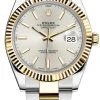 Rolex Datejust 41mm Steel And Yellow Gold 126333 Silver Index Oyster