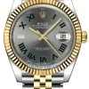Rolex Datejust 41mm Steel And Yellow Gold 126333 Slate Roman Jubilee