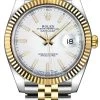 Rolex Datejust 41mm Steel And Yellow Gold 126333 White Index Jubilee -Omega Shop 126333 White Index Jubilee