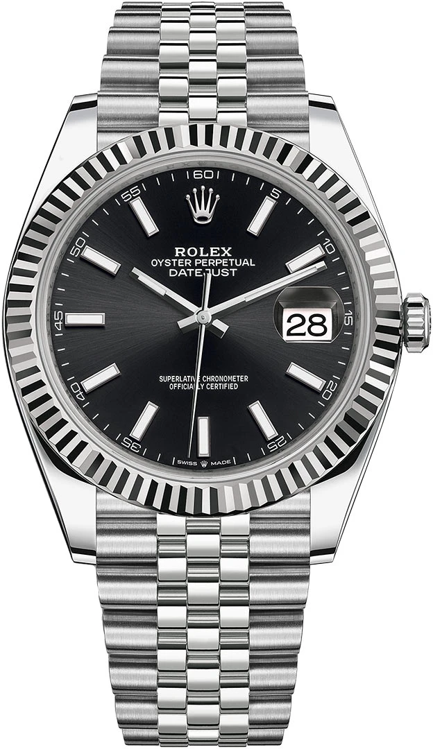 Rolex Datejust 41mm Stainless Steel 126334 Black Index Jubilee Rolex Datejust 41mm Stainless Steel 126334 Black Index Jubilee -Omega Shop 126334 Black Index Jubilee