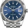 Rolex Datejust 41mm Stainless Steel 126334 Blue Index Jubilee -Omega Shop 126334 Blue Index Jubilee