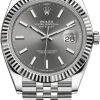 Rolex Datejust 41mm Stainless Steel 126334 Dark Rhodium Index Jubilee -Omega Shop 126334 Dark Rhodium Index Jubilee