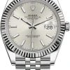 Rolex Datejust 41mm Stainless Steel 126334 Silver Index Jubilee