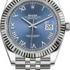 Rolex Datejust 41mm Stainless Steel 126334 Blue Roman Jubilee -Omega Shop 126334 Blue Roman Jubilee