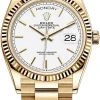Rolex Day-Date 36mm Yellow Gold 128238 White Index