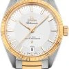 Omega Globemaster 39mm 130.20.39.21.02.001 2 Omega Globemaster 39mm 130.20.39.21.02.001 -Omega Shop 13020392102001 Omega Globemaster Stainless Steel Yellow Gold Silver Dial Two Tone Bracelet