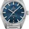 Omega Globemaster 39mm 130.30.39.21.03.001 -Omega Shop 13030392103001 Omega Globemaster Stainless Steel Blue Dial Steel Bracelet